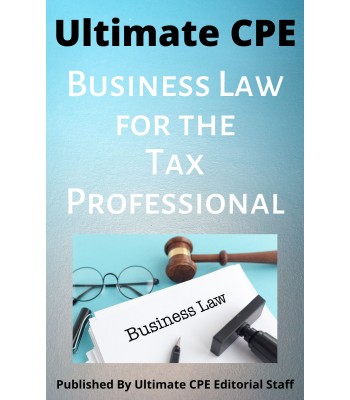 Business Law for the Tax Professional 2022